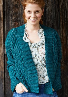 Cardigan med hålmönster - Butik Maglia