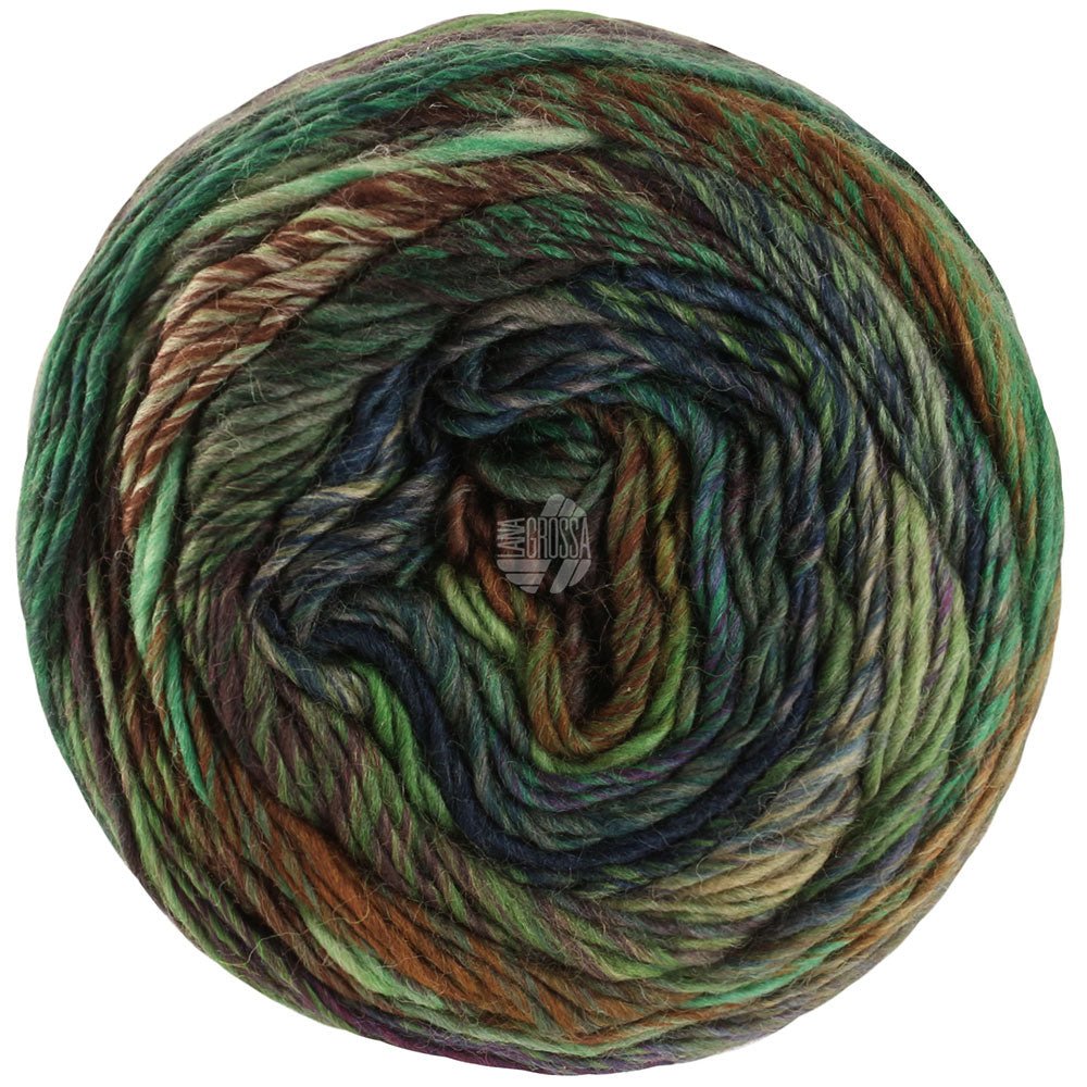 Colorissimo - 216 Ljusgrön/Grön/Petrol/Mörkpetrol/Rödbrun/Chokladbrun/Burgund/Grå - Butik Maglia