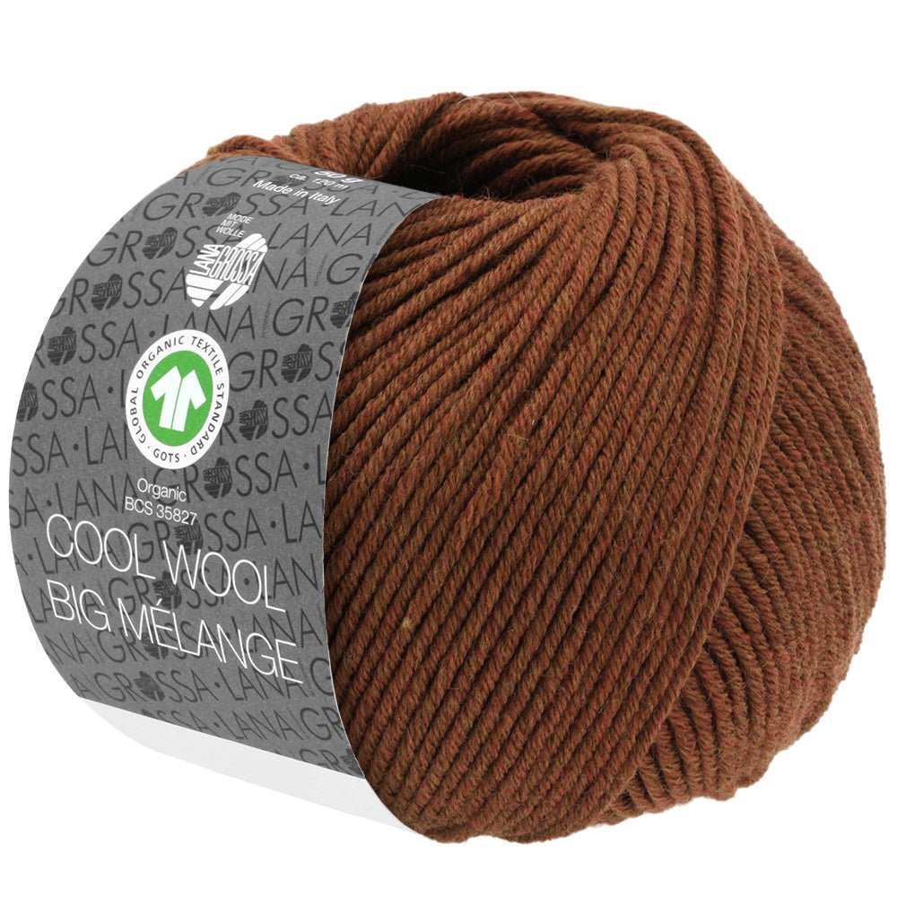Cool Wool Big Melange GOTS - 216 Rost melerad - UTGÅTT - Butik Maglia
