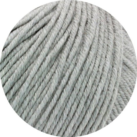 Cool Wool Big Melange GOTS - 222 Ljusgrå melerad - UTGÅTT - Butik Maglia