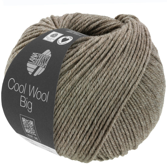 Cool Wool Big Melange (We Care) - 1626 Gråbeige melerat