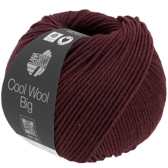 Cool Wool Big Melange (We Care) - 1606 Mörkaste röd melerad - Butik Maglia