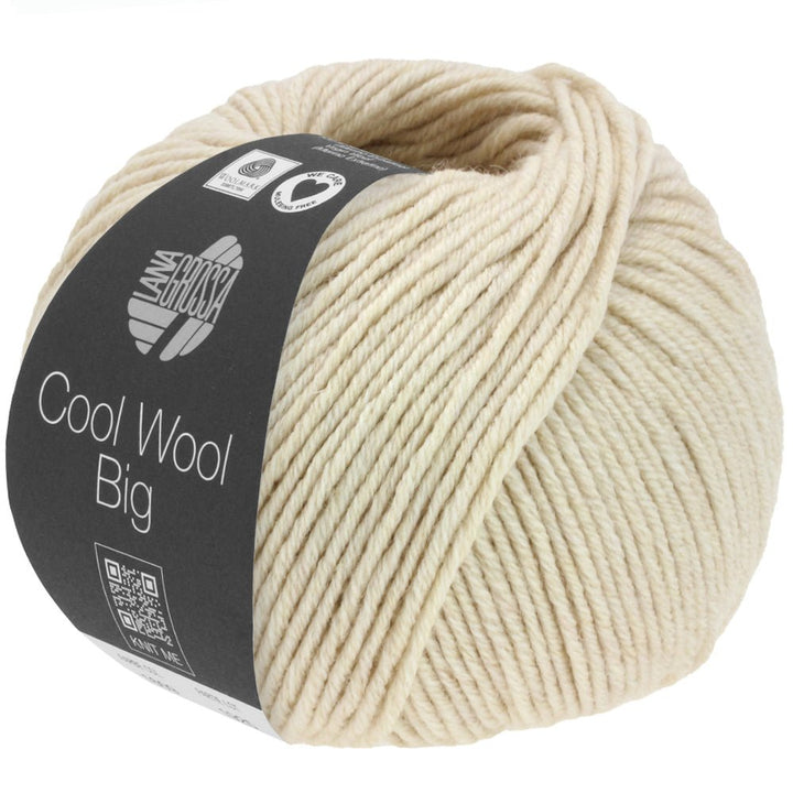 Cool Wool Big Melange (We Care) - 1624 Beige melerad - UTGÅTT - Butik Maglia