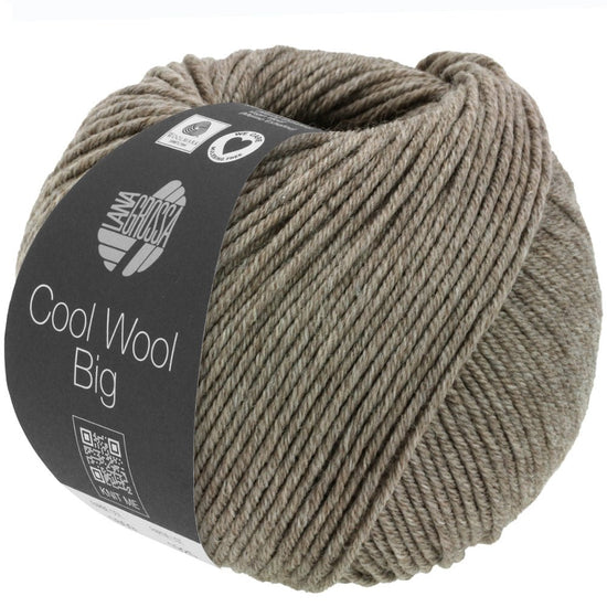 Cool Wool Big Melange (We Care) - 1626 Gråbeige melerat - Butik Maglia