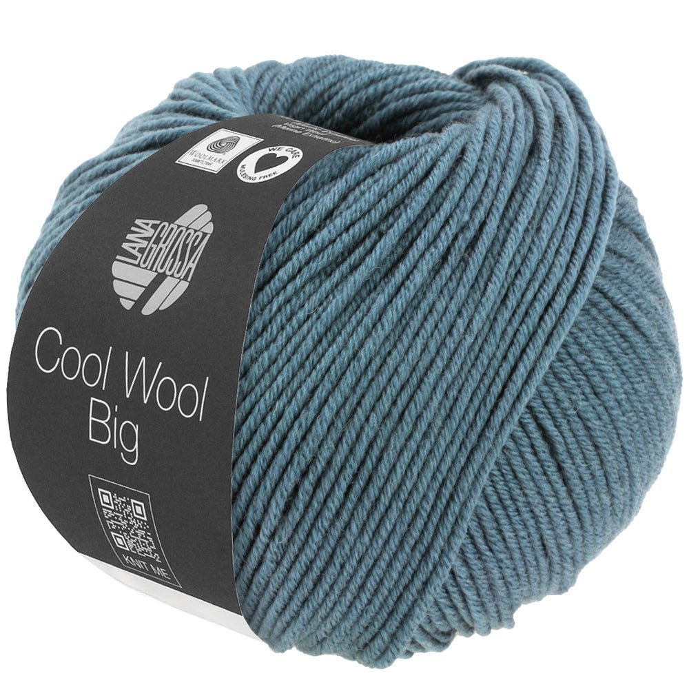 Cool Wool Big Melange (We Care) - 1633 Duvblå melerad - Butik Maglia
