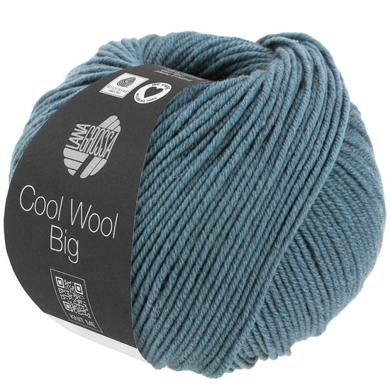 Cool Wool Big Melange (We Care) - 1633 Duvblå melerad - Butik Maglia