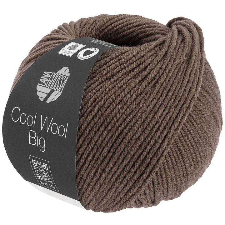 Cool Wool Big Melange (We Care) - 1635 Kaffebrun melerad - Butik Maglia