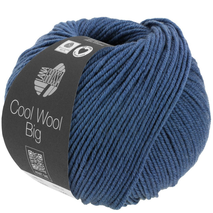 Cool Wool Big Melange (We Care) - 1655 Mörkblå melerad - UTGÅTT - Butik Maglia