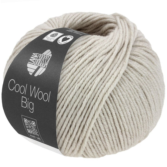 Cool Wool Big Melange (We Care) - 1691 Gråbeige melerad - Butik Maglia