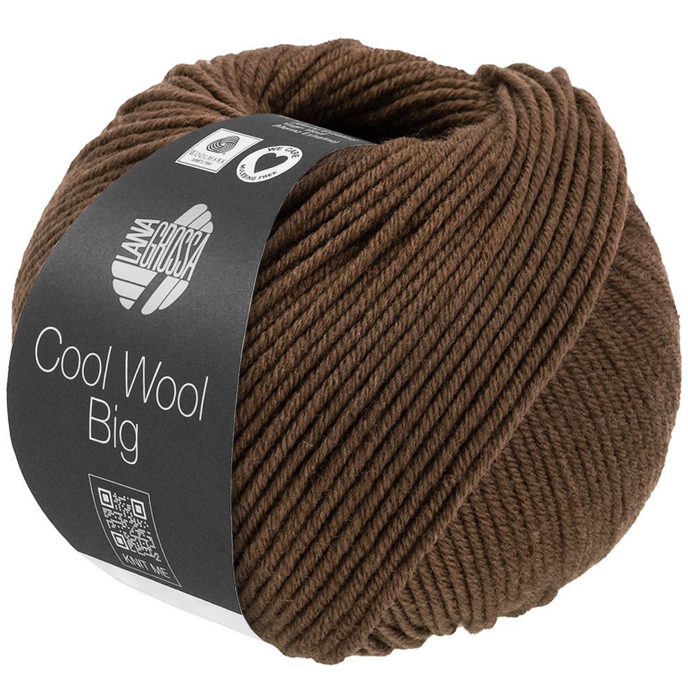 Cool Wool Big Melange (We Care) - 1692 Kanelbrun melerad - Butik Maglia