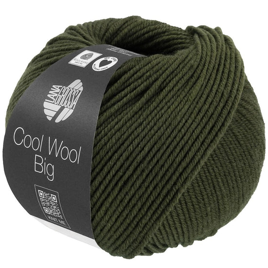 Cool Wool Big Melange (We Care) - 1695 Lodengrön melerad - Butik Maglia