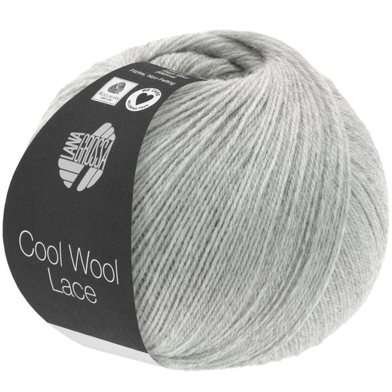 Cool Wool Lace - 027 Ljusgrå - Butik Maglia