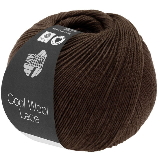 Cool Wool Lace - 057 Svartbrun - Butik Maglia