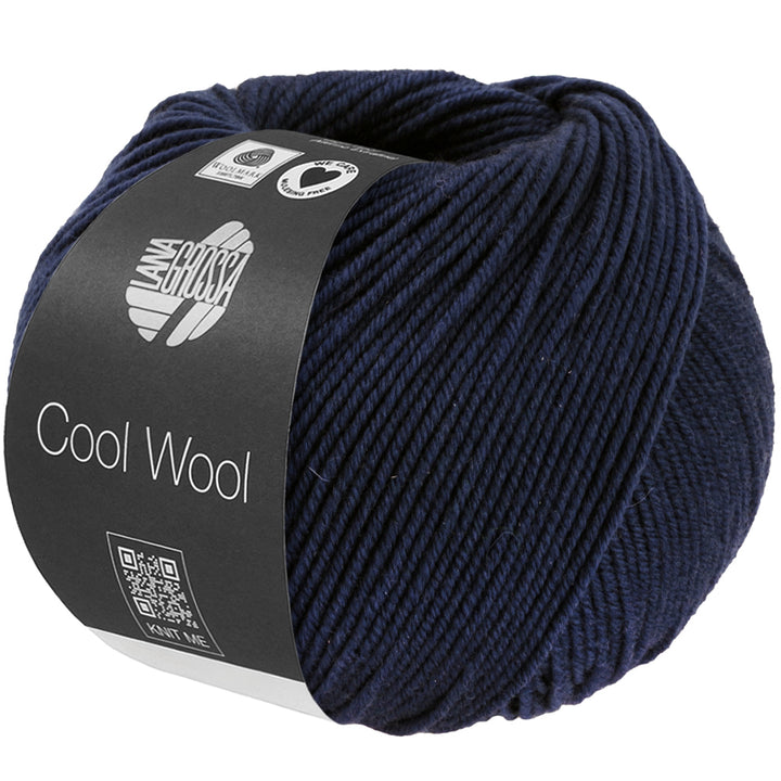 Cool Wool Mélange - 1494 Nattblå melerad