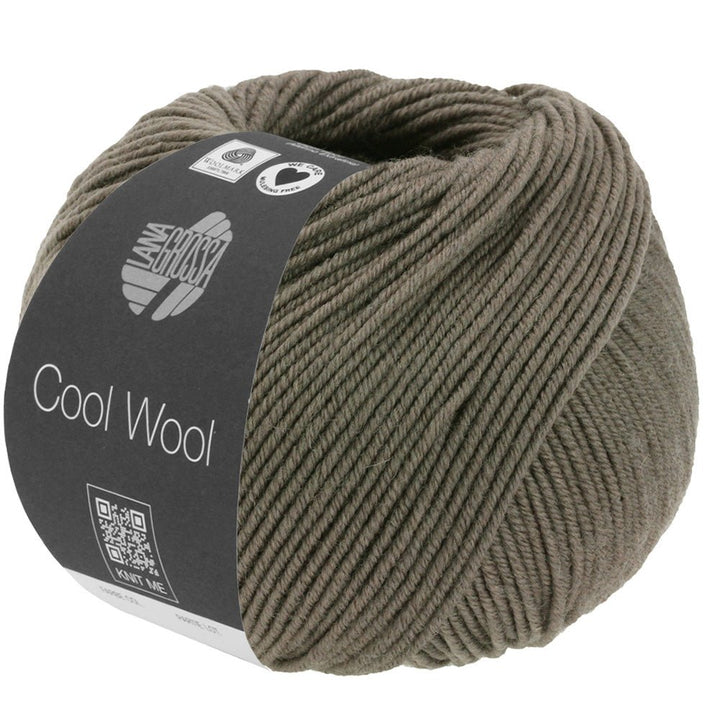 Cool Wool Melange (We Care) - 1421 Gråbrun melerad - Butik Maglia