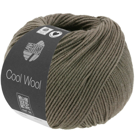 Cool Wool Melange (We Care) - 1422 Mörkbrun melerad - Butik Maglia
