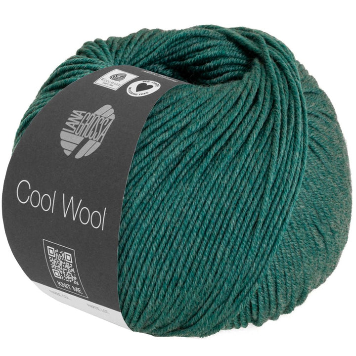 Cool Wool Melange (We Care) - 1425 Mörkgrön melerad - Butik Maglia