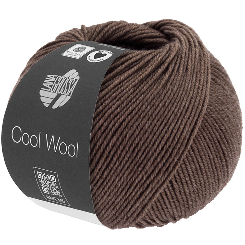 Cool Wool Melange (We Care) - 1435 Kaffebrun melerad - Butik Maglia