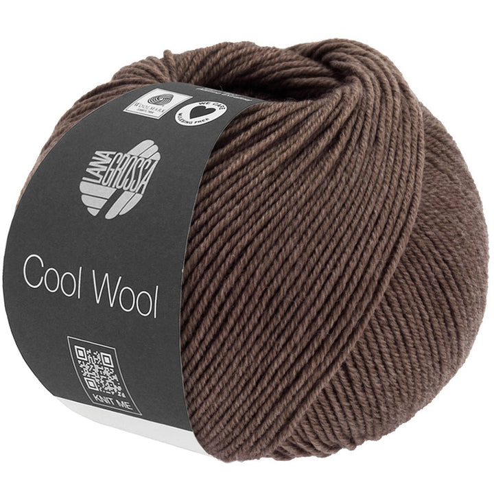 Cool Wool Melange (We Care) - 1435 Kaffebrun melerad - Butik Maglia