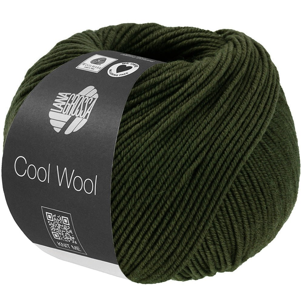 Cool Wool Melange (We Care) - 1495 Lodengrön melerad - Butik Maglia