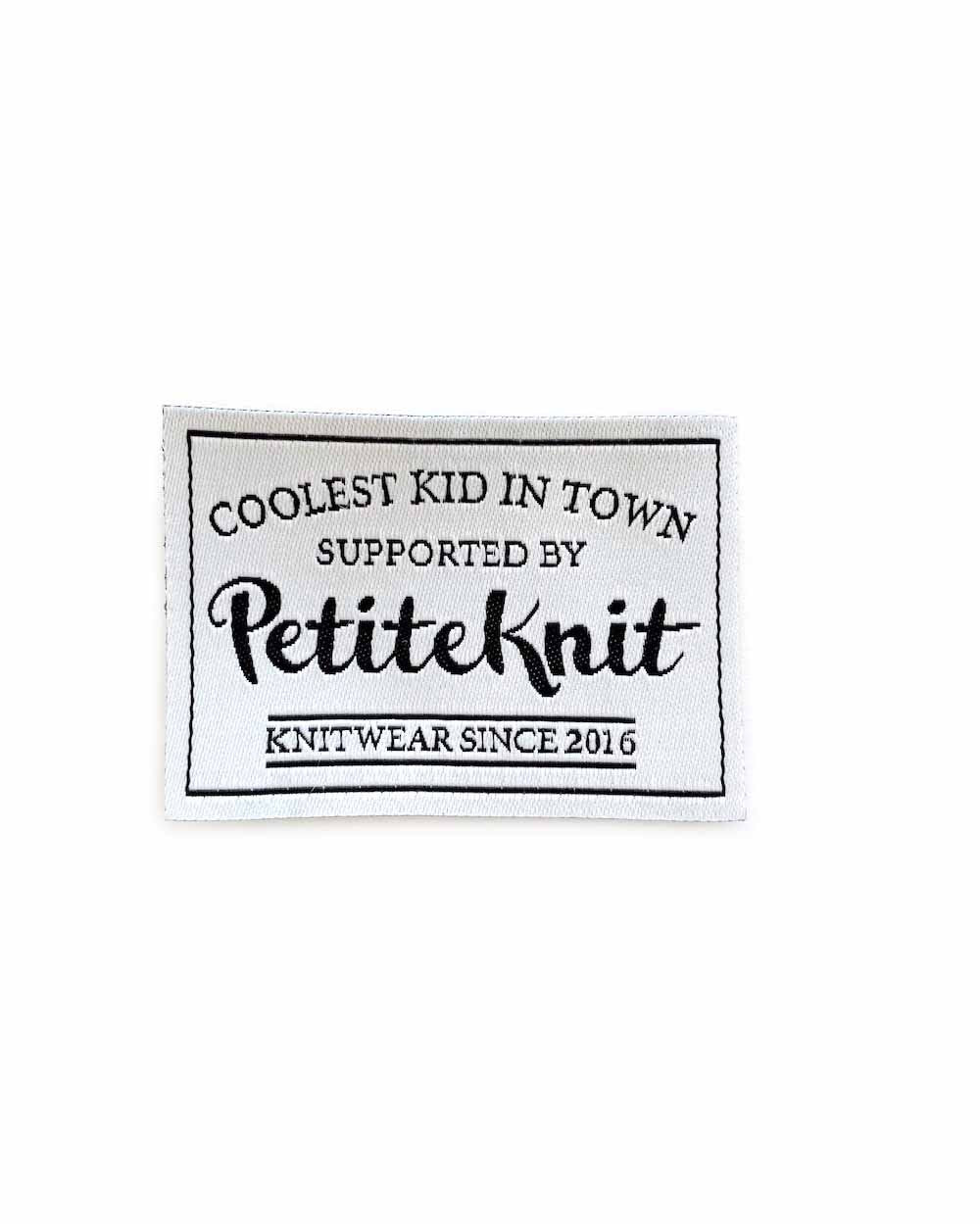 "Coolest kid in the town" - Label - Butik Maglia