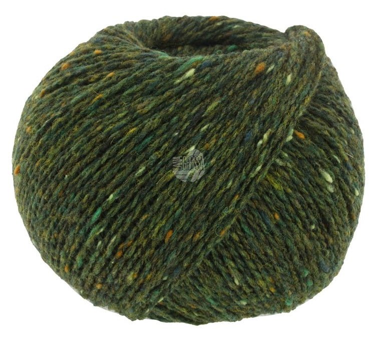 Country Tweed Fine - 107 Mörkgrön melerad - Butik Maglia