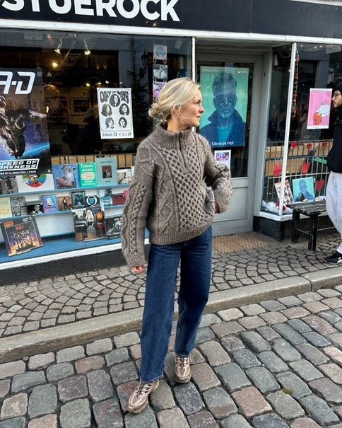 Dagmar Zipper Sweater - Butik Maglia