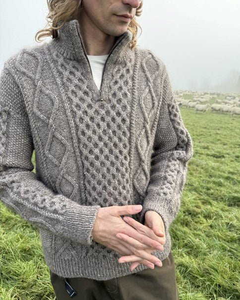 Dagmar Zipper Sweater Man - Butik Maglia