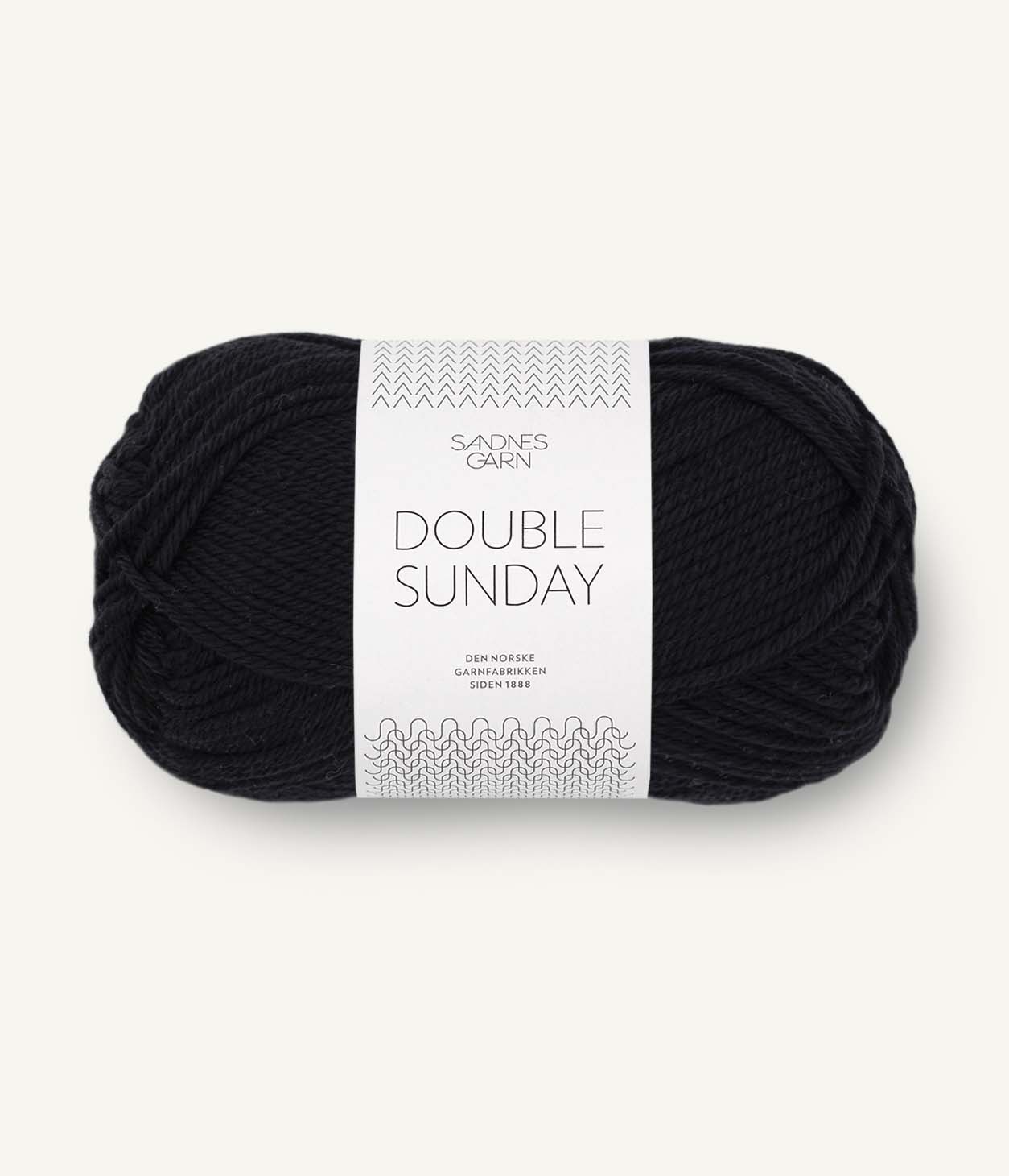 Double Sunday - 1099 Svart - Butik Maglia