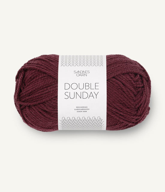 Double Sunday - 4372 Burgund - Butik Maglia