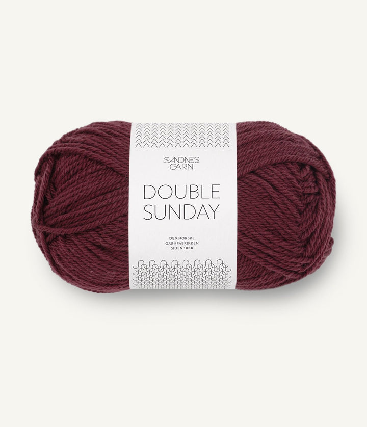 Double Sunday - 4372 Burgund - Butik Maglia