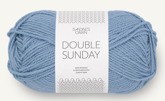 Double Sunday - 6032 Blå Hortensia - Butik Maglia