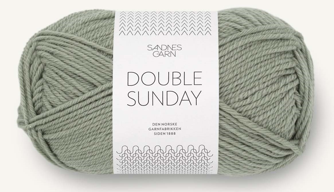 Double Sunday - 8521 Dimmigt ljusgrön - Butik Maglia