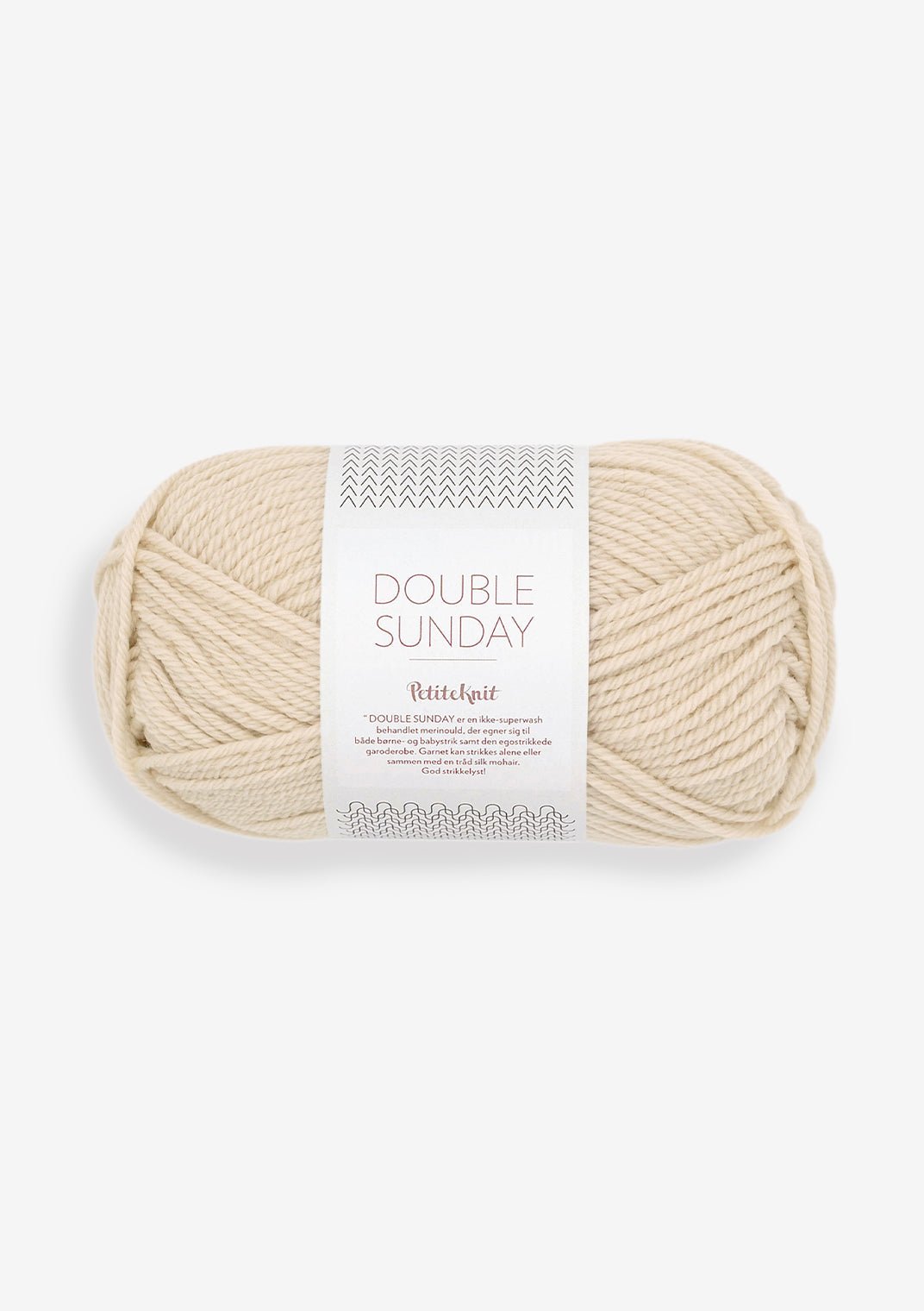 Double Sunday PetiteKnit - 2511 Almond - Butik Maglia