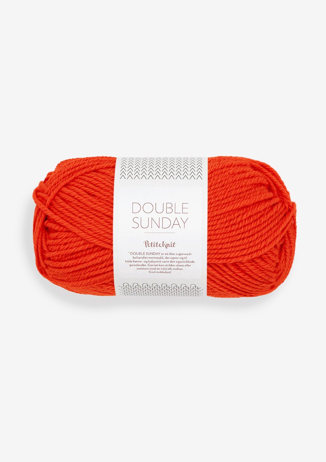 Double Sunday PetiteKnit - 3819 That orange feeling - Butik Maglia