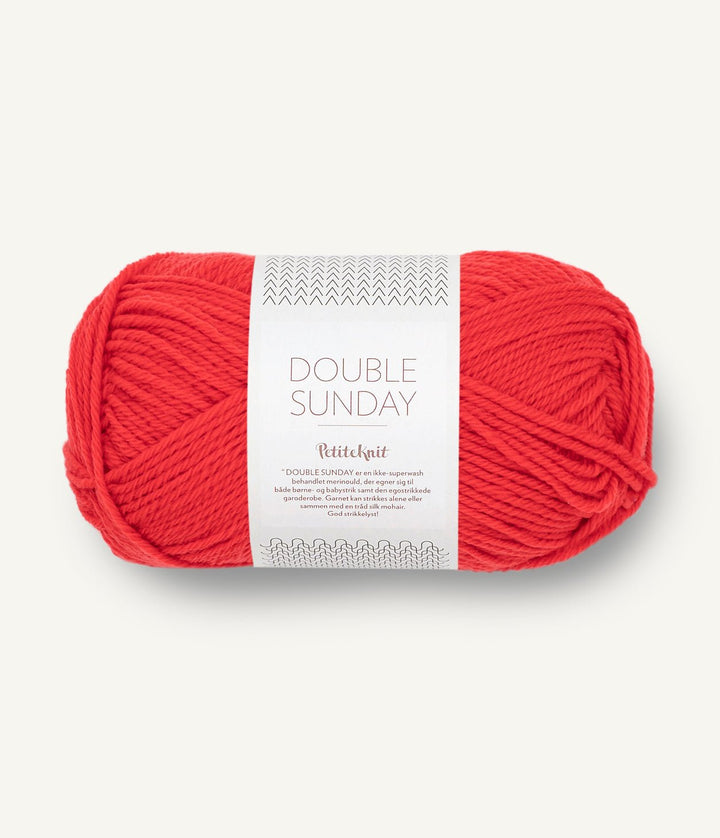 Double Sunday PetiteKnit - 4008 Poppy - Butik Maglia