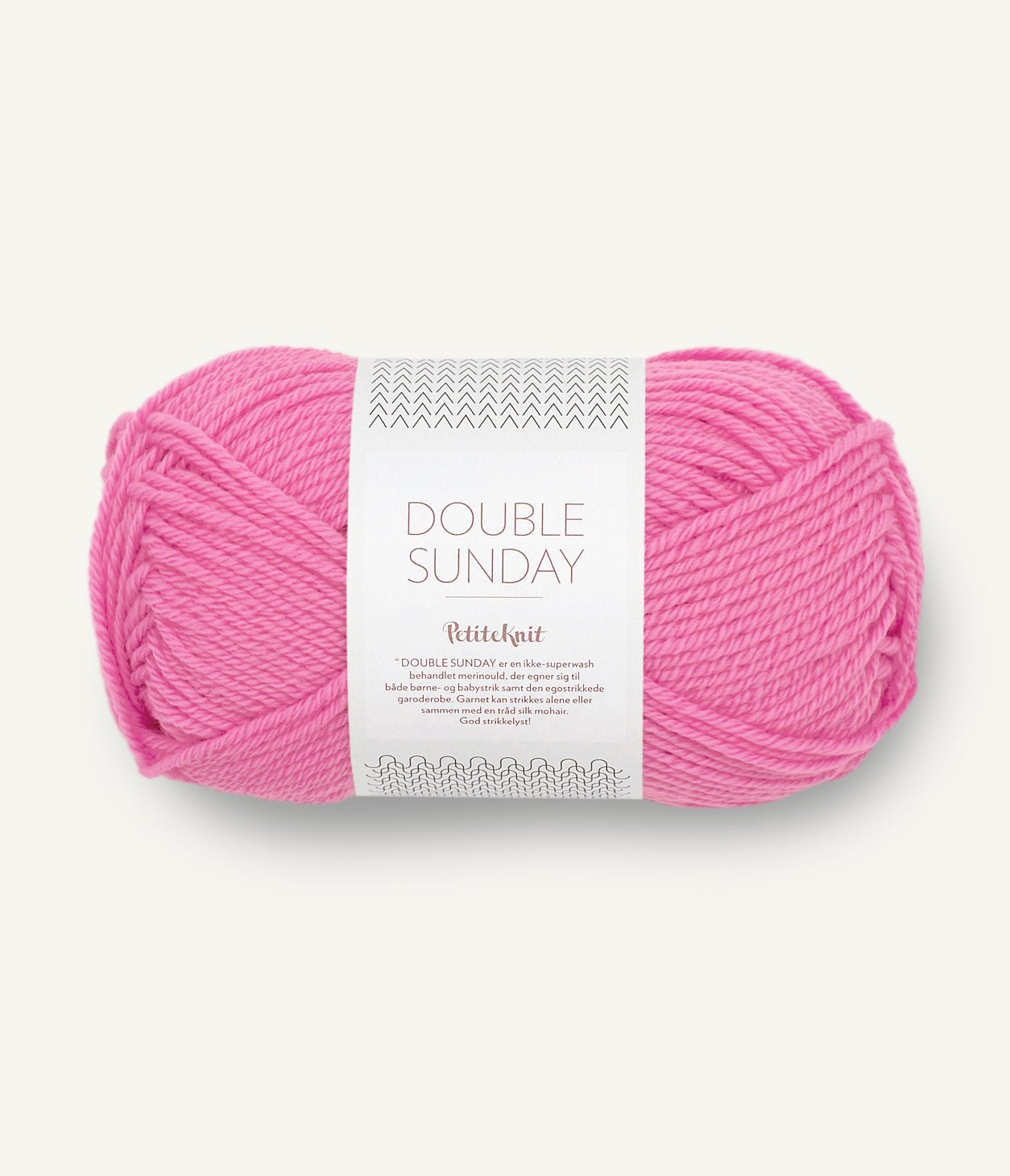 Double Sunday PetiteKnit - 4604 Flamingo - Butik Maglia