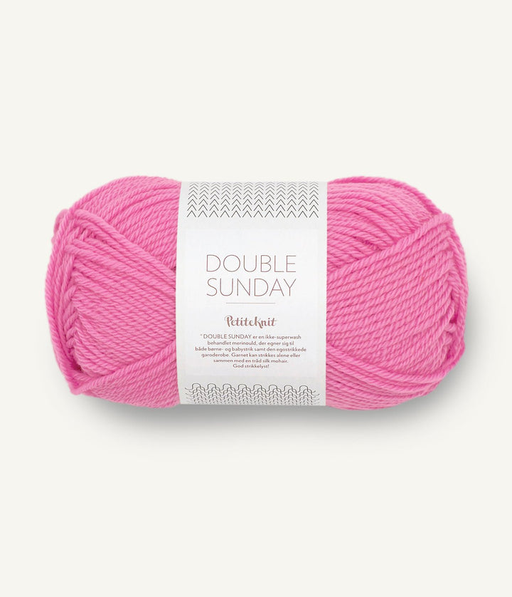 Double Sunday PetiteKnit - 4604 Flamingo - Butik Maglia