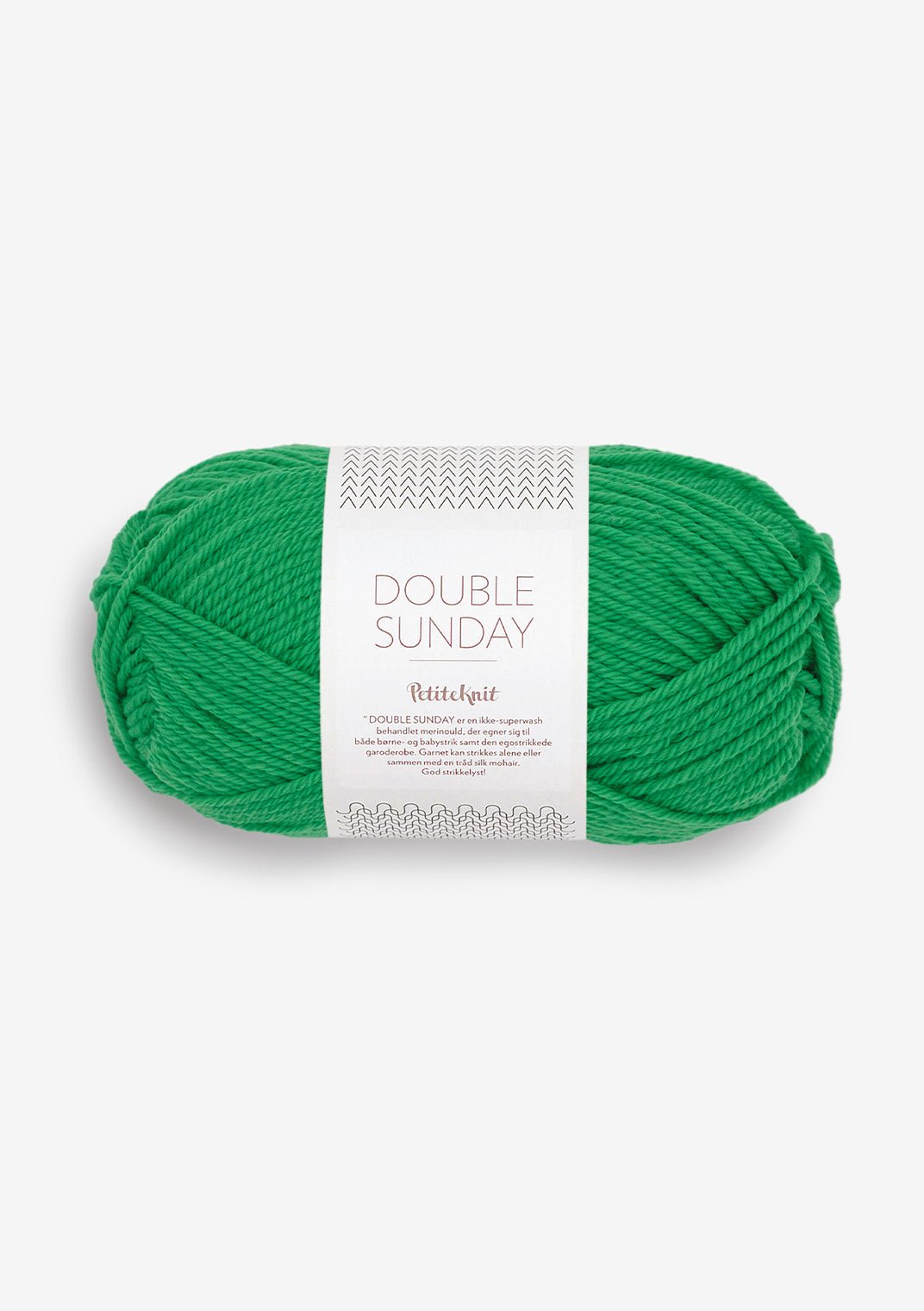 Double Sunday PetiteKnit - 8236 Statement Green - Butik Maglia