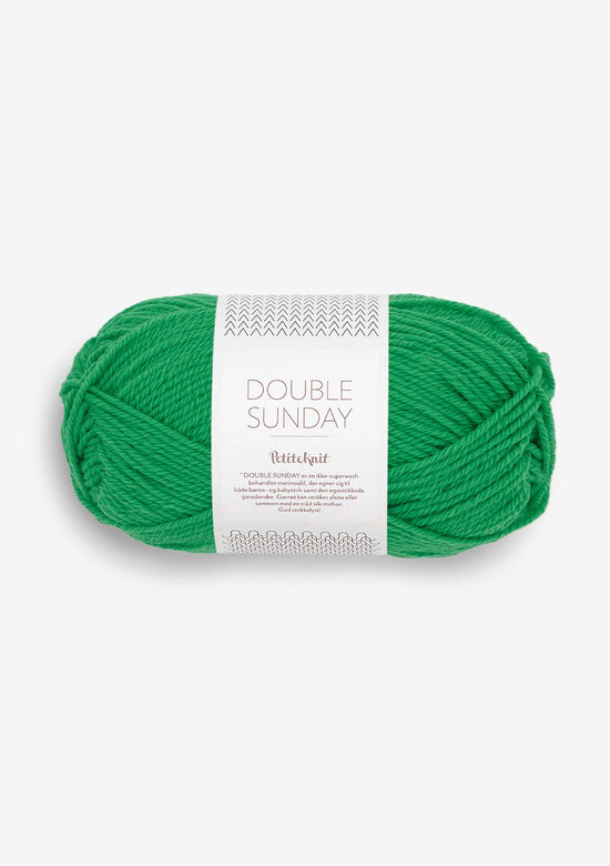 Double Sunday PetiteKnit - 8236 Statement Green - Butik Maglia