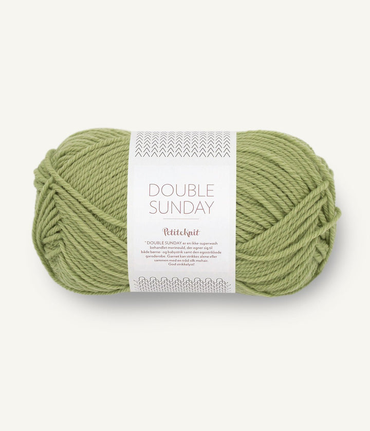 Double Sunday PetiteKnit - 9533 Green tea - Butik Maglia