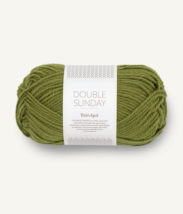 Double Sunday PetiteKnit - 9564 Matcha - Butik Maglia