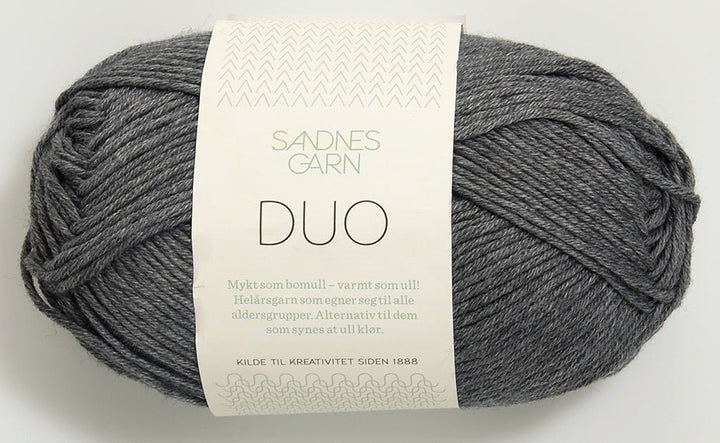 Duo - 5873 Grå melerad - UTGÅTT - Butik Maglia