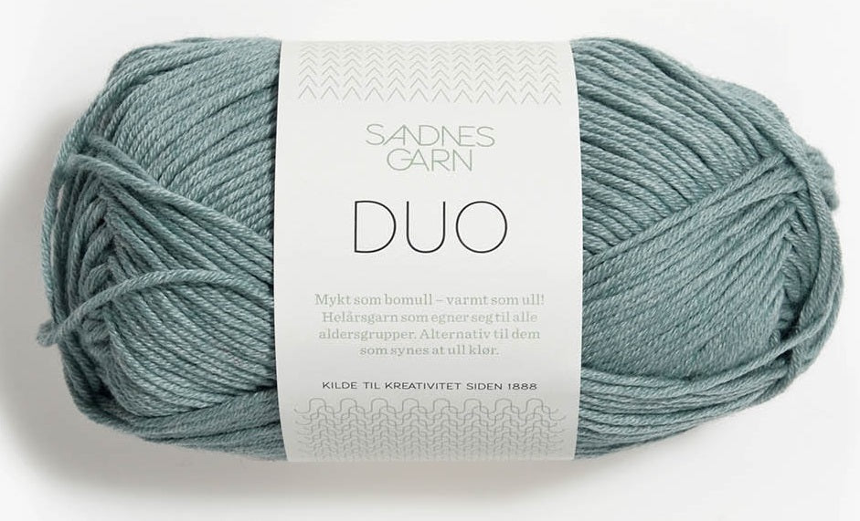 Duo - 6841 Dimmigt Aqua - Butik Maglia