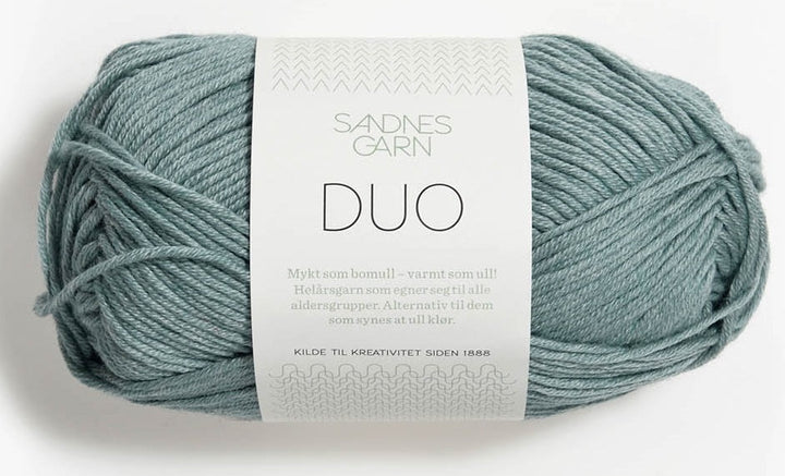 Duo - 6841 Dimmigt Aqua - Butik Maglia