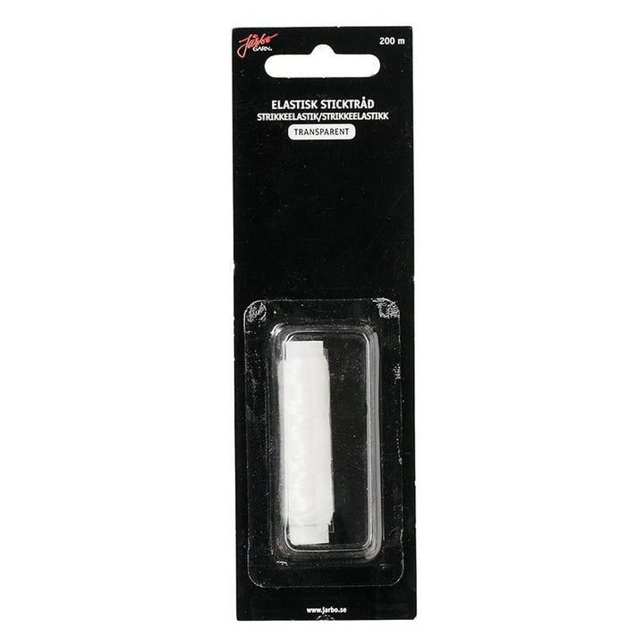 Elastisk sticktråd vit 200m - Butik Maglia