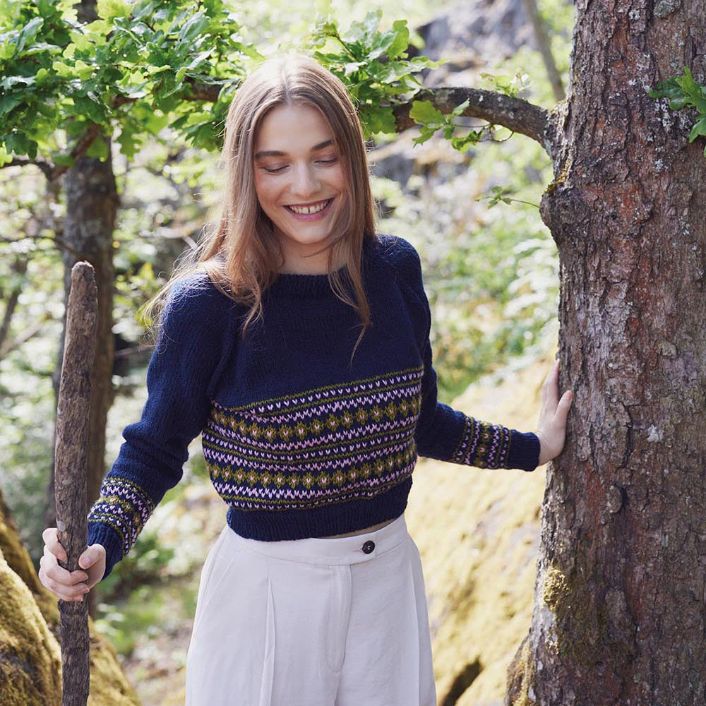 Sticka i Svensk Ull 3-tr - DRAKABÄCKEN mobile