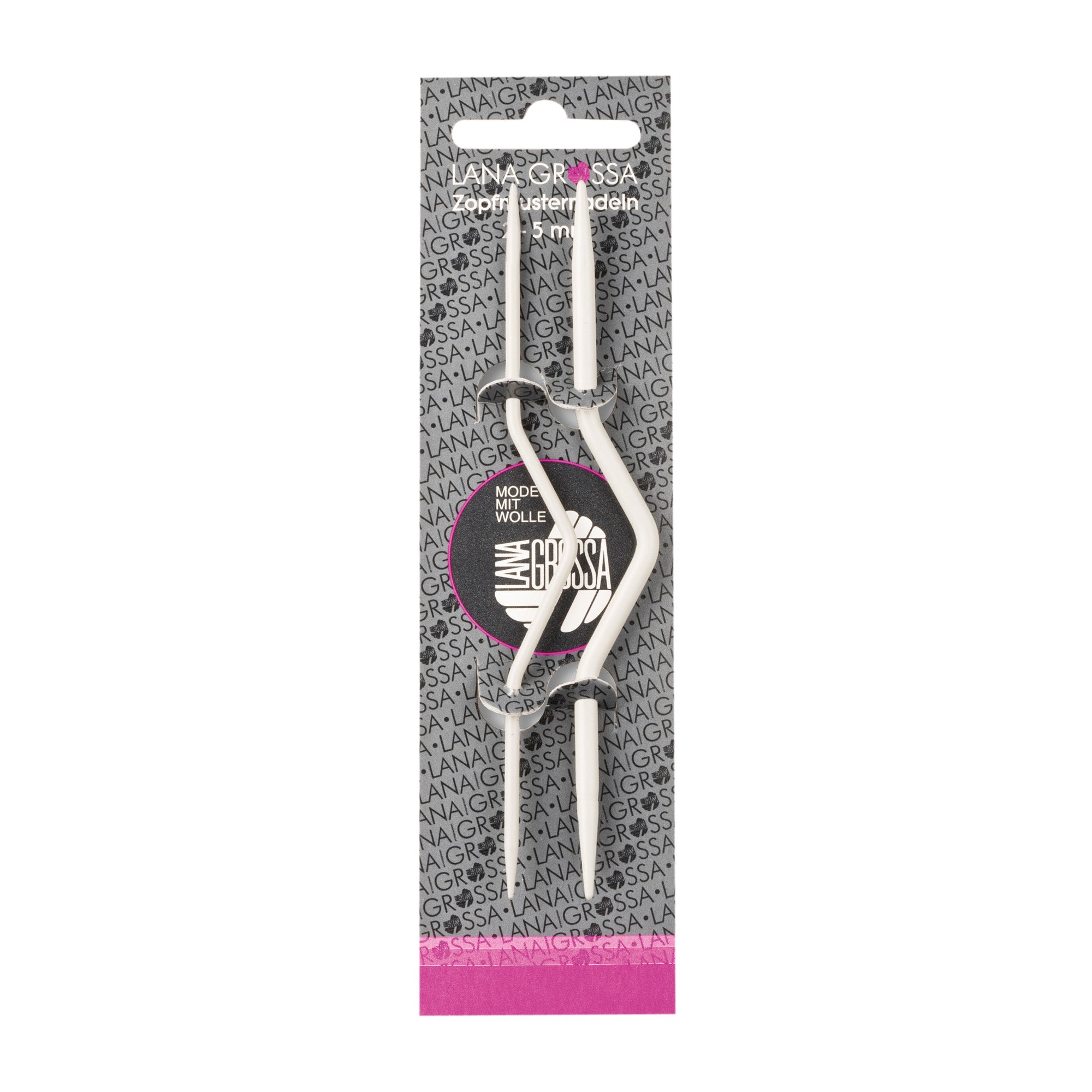 Flätsticka, 2st, 2 - 5 mm - Butik Maglia