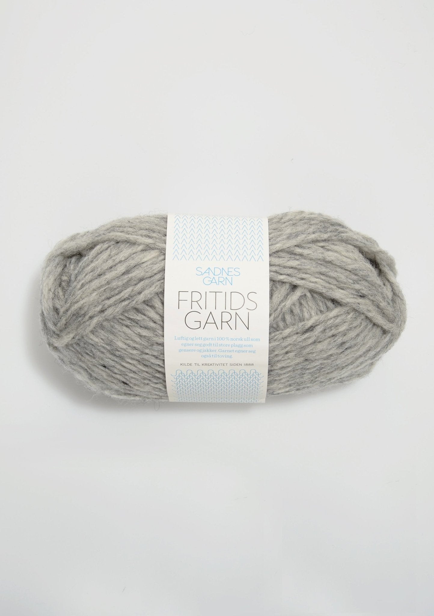 Fritidsgarn - 1042 Ljusgrå melerad - Butik Maglia