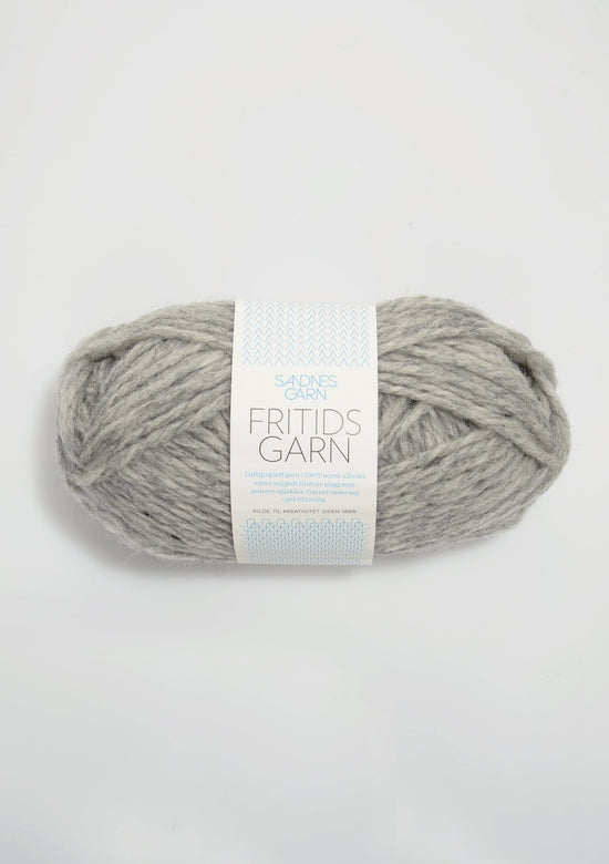 Fritidsgarn - 1042 Ljusgrå melerad - Butik Maglia